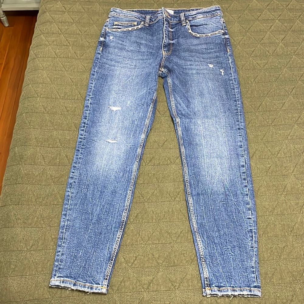 ZARA skinny leg jeans 10
